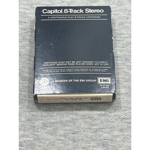 The Best of the Mom and Dads Capitol 8-Track Stereo Vinyl LP Record Album 1974 - Picture 2 of 6